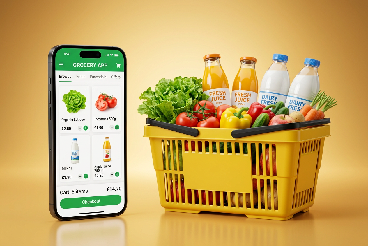 Fresh groceries delivered